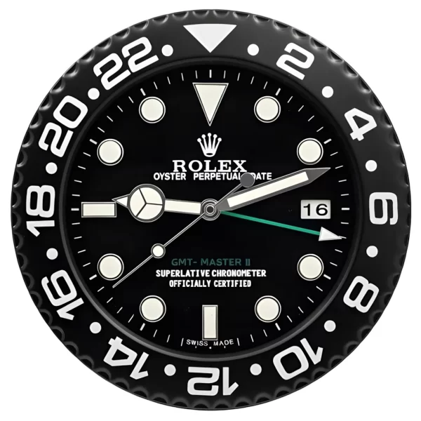 GMT Master II Wall Clock | All Black Style