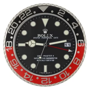 Rolex GMT Master II Wall Clock Coca-Style-RWC Front