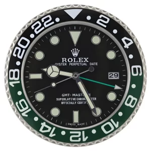 Rolex GMT Master II Wall Clock Sprite-Style-RWC Front