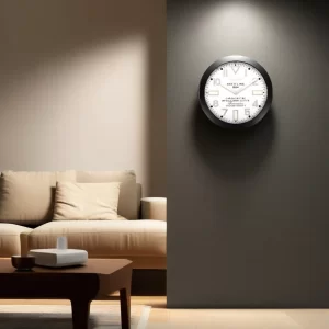 Breitling Superocean Wall Clock Black And White Style-RWC On Wall