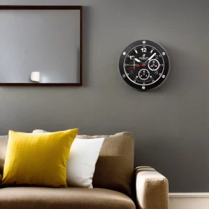 Hublot Big Bang Wall Clock Full Black Style-RWC On Wall