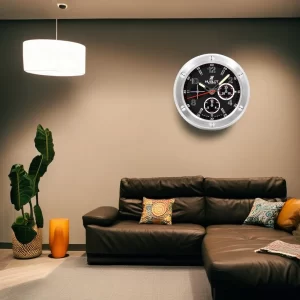 Hublot Big Bang Wall Clock Silver And Black Style-RWC On Wall